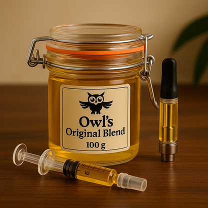 100g sklenice kávy Owls Original Blend
