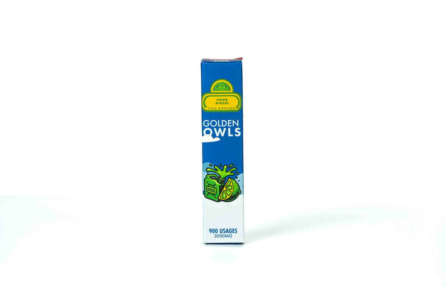 Golden Owls Sour Diesel 3ml THCA Vape – 3000mg