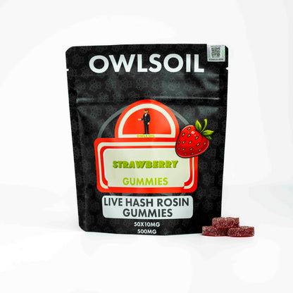 Platinum Live Rosin Gummies – 500mg (50 × 10mg)