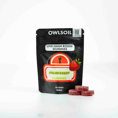 Platinum Live Rosin Gummies – 50mg (5 × 10mg)