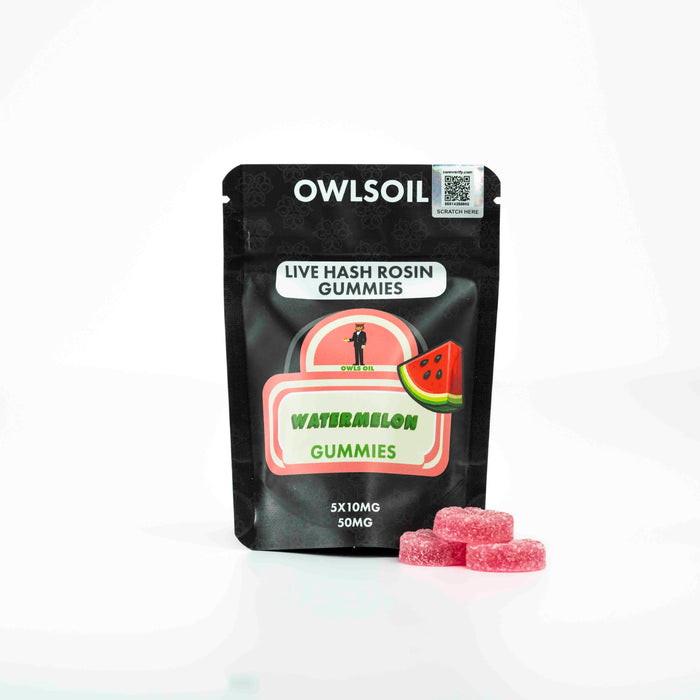 Platinum Live Rosin Želé bonbóny – 50mg (5 × 10mg)